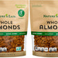 Nature s Eats Whole Almonds, Natural, 16 Oz (Pack of 2)