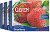 Gefen Sugar Free Strawberry Flavored Jello .35oz (3 Pack) | Fish Free & Meat Free, Vegan Friendly, Easy to Prepare, Kosher for P