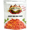 Crunchy Chili Crisps With Sesame Seeds, Ready To Eat, 120G Bag, Crispy Spicy Chilis For Snacking Anytime By Chili Boys