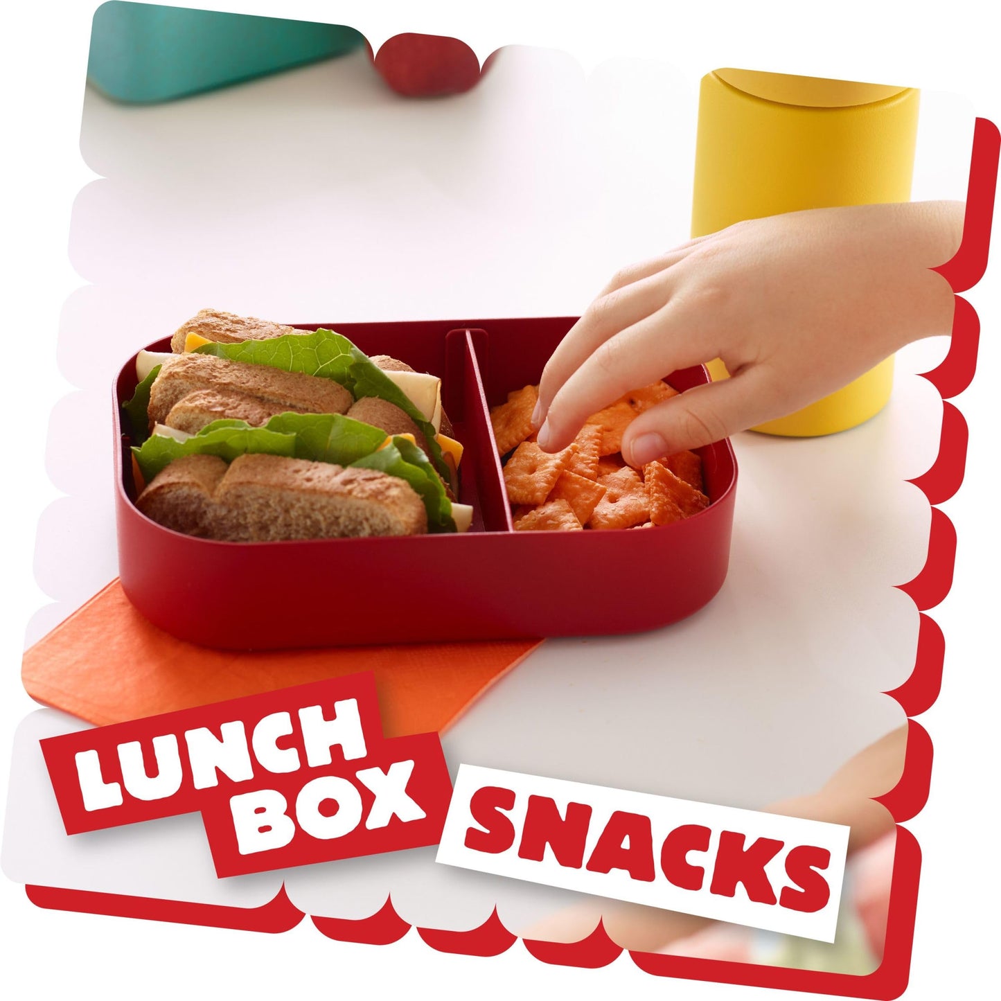 Cheez-It Cheese Crackers, Baked Snack Crackers, Lunch Snacks, Family Size, Extra Cheesy, 21Oz Box (1 Box)