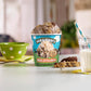 Ben & Jerrys Milk & Cookies Vanilla Ice Cream Pint Non-GMO 16 oz
