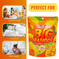 (3 Packs) MetaVita - Big Mango Gummy Candy - Individually Wrapped Peelable Mango Gummies with Real Puree - Chewy, Gluten-Free -