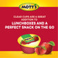 Mott'S Strawberry Applesauce, 4 Oz Cups, 72 Count (12 Packs Of 6), No Artificial Flavors, Good Source Of Vitamin C, Nutritious O