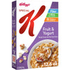 Kelloggs Special K Breakfast Cereal, Fiber Cereal, Family Breakfast, Fruit and Yogurt, 12.6oz Box (1 Box)