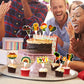 Gyufise 24Pcs Black History Month Cupcake Topper Sticks Party Supplies Happy Black History Party Dessert Cupcake Toppers Party F