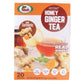 Tropique Instant Honey Ginger Tea (Turmeric) - Ginger Honey Turmeric Tea Granules - 12.6986 Fluid Ounces