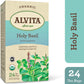 Alvita Organic Holy Basil Herbal Tea - Made With Premium Quality Organic Holy Basil Seeds, And Pleasant Delicate Flavor, 24 Tea