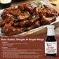 Bone Suckin  Teriyaki & Ginger Wing Sauce: All Purpose Wing Sauce For Chicken Wings, Turkey Wings, Ribs, Chicken, Pork, Beef -