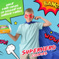 Superhero Cookies 24 Pack | Bulk Party Favors Birthday Party | Pow Boom Bang Wow