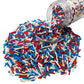 Se Si&Moos Red White Blue Jimmies Sprinkles Patriotic Sprinkles For Cake Decorating Fourth Of July Cupcake Decorations Edible Cr