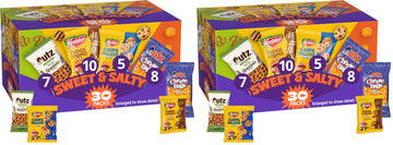 Keebler Cookies and Crackers, Variety Pack, 30 Ct. (Pack of 2)