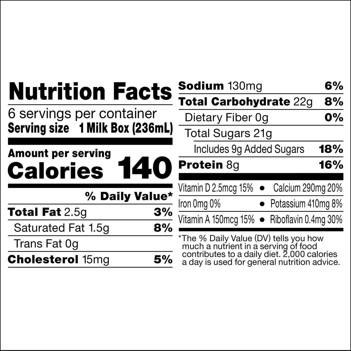 Horizon Organic Shelf-Stable 1% Lowfat Milk Boxes, Vanilla, 8 Fl Oz, 6 Pack