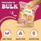 MIMA MIMA Sugar-Free Italian Fruit Jelly Candy - Assorted Jelly Fruit Candy - 1 lb Individually Wrapped