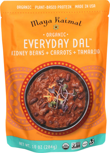 MAYA KAIMAL Organic Kidney Beans carrots & Tamarind Everyday Dal 10 OZ