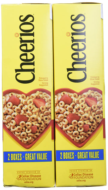 American Standart Cheerios Gluten-Free Cerea No Artificial Flavors, 40.7 Ounce (Pack Of 2)