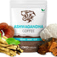 LOKO nature Tiger Ashwagandha Instant Mushroom Coffee - 30 Servings, Arabica Blend with Reishi, Chaga & Lions Mane, Vegan, Gluten-Free