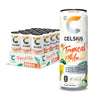 cELSIUS Sparkling Tropical Vibe Functional Essential Energy Drink 12 Fl Oz (Pack of 12)
