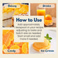 Organic Orange Extract For Baking, Ice Cream, Drinks, And Candy - 2 Oz - Water-Soluble - By Harvest Moon Delights - Pure Orange