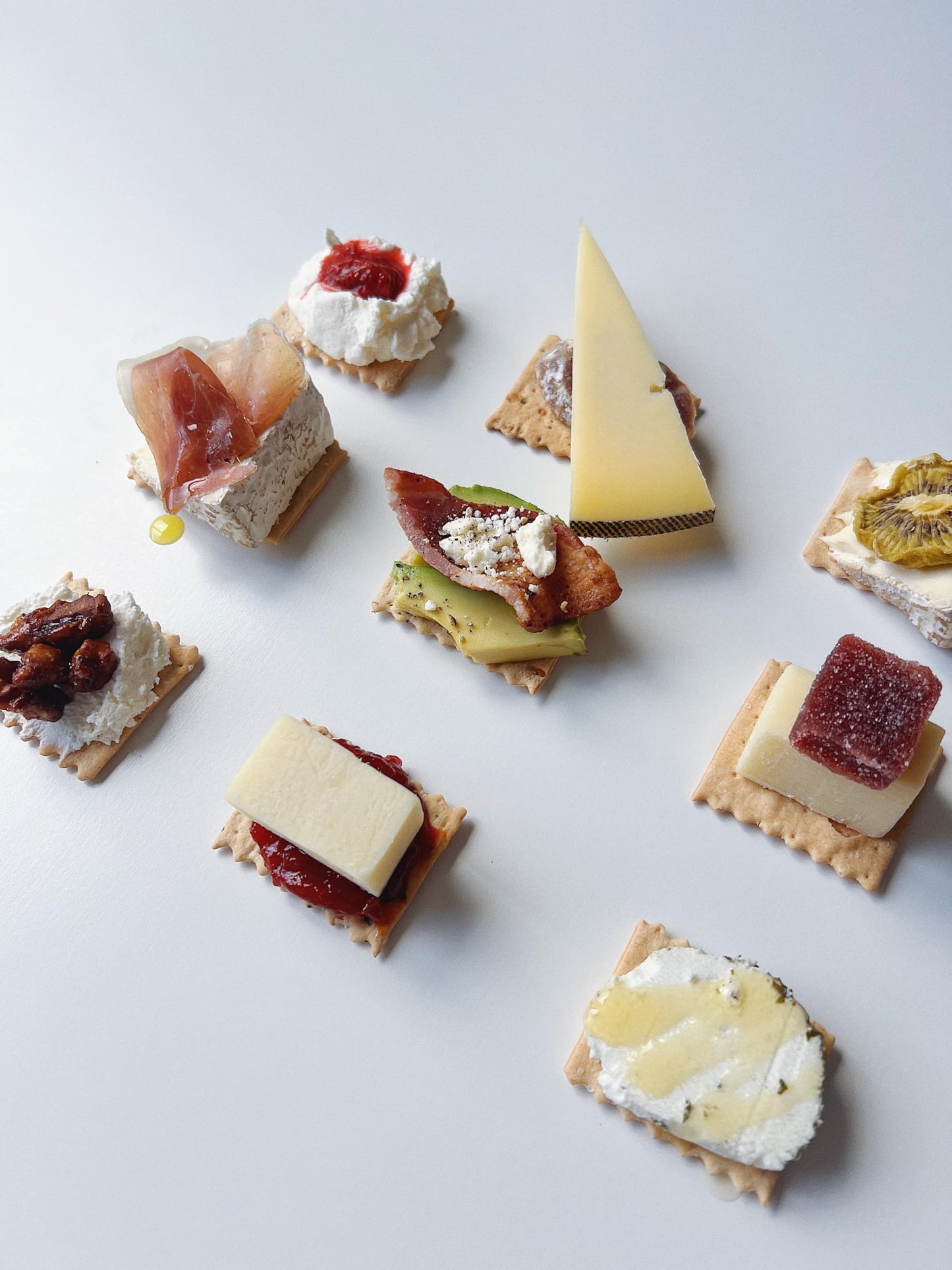 Rustic Bakery Handmade Sourdough Flatbread Cracker Bites - Olive Oil & Sel Gris - Sea Salt Charcuterie Crackers for Cheese Platt