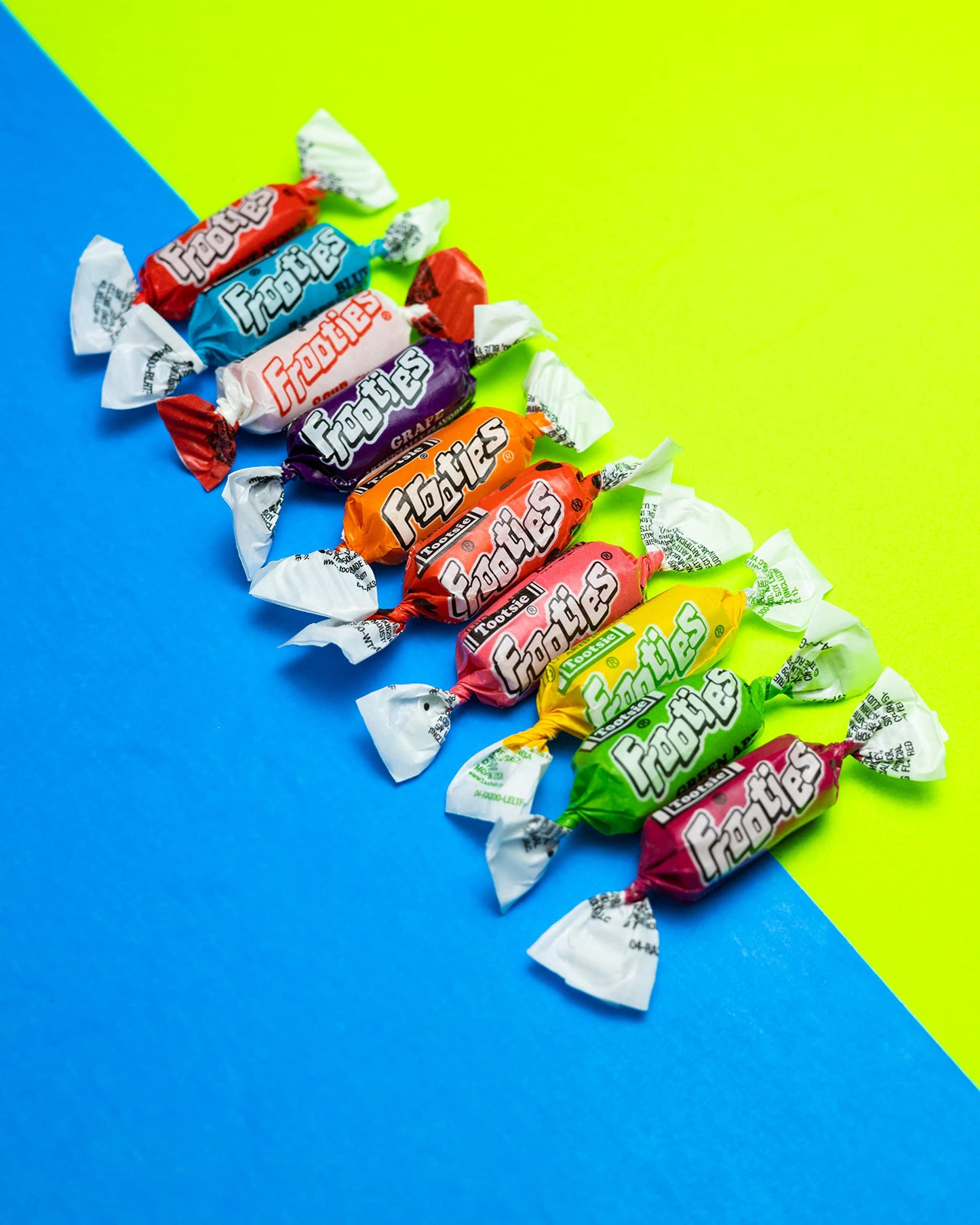 Tootsie Frooties - Tootsie Rolls 10 Flavors - 2 Lb Bulk Candy - Assorted Flavor - Fruit Chews - Gluten Free - Ultimate Variety -