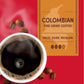 Tim Hortons 100% Colombian Medium Dark Roast Coffee K-Cup Pods 12 Count Red