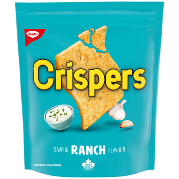 Christie Crispers, Ranch Crackers, 145g/5.1 Ounce, Bag, (Imported from Canada)
