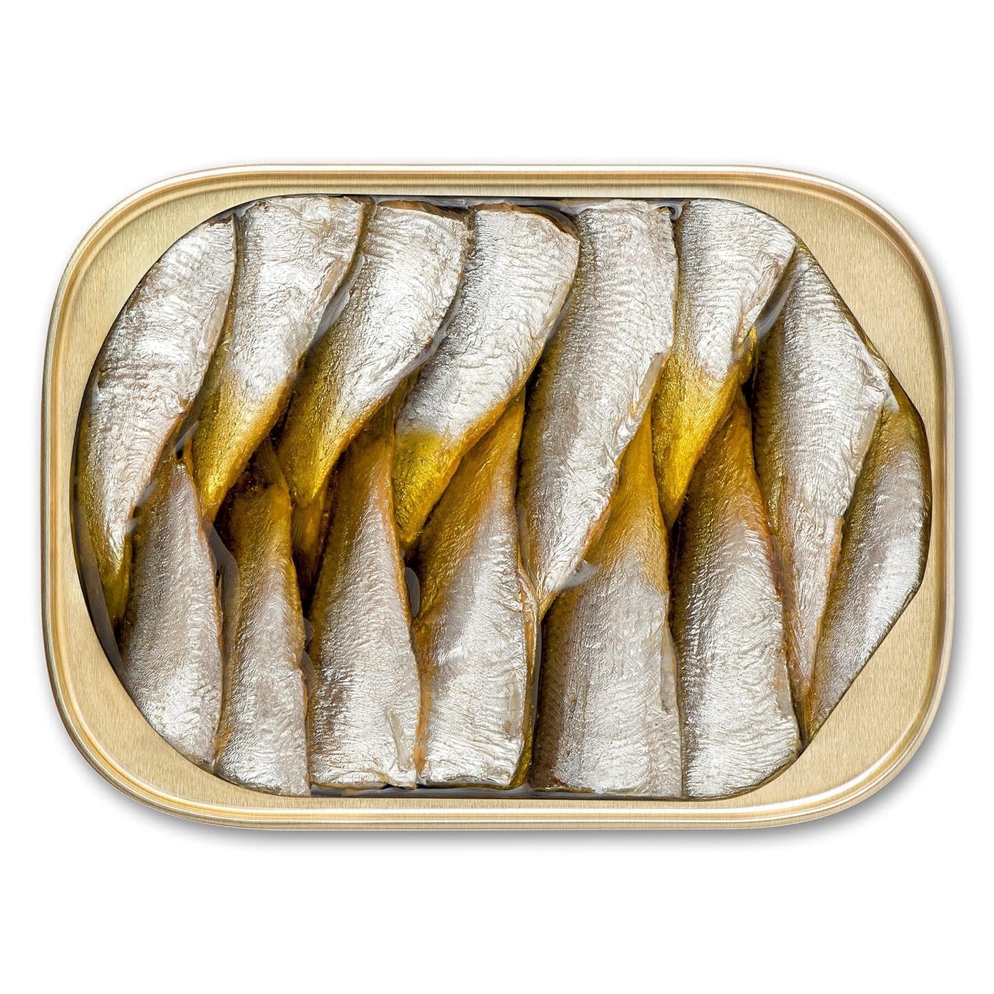 King Oscar Brisling Sardines in Extra Virgin Olive Oil, 3.75 oz Cans, Pack of 12, Model 3480060004