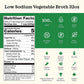 Kettle & Fire Organic Vegetable Cooking Broth Low Sodium, 32 Ounce
