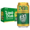 Liquid Death, Green Guillotine Iced Tea, 12-Pack (12 oz Cans), Green Tea, Low Calorie, No Artificial Sweeteners, B12 & B6 Vitami