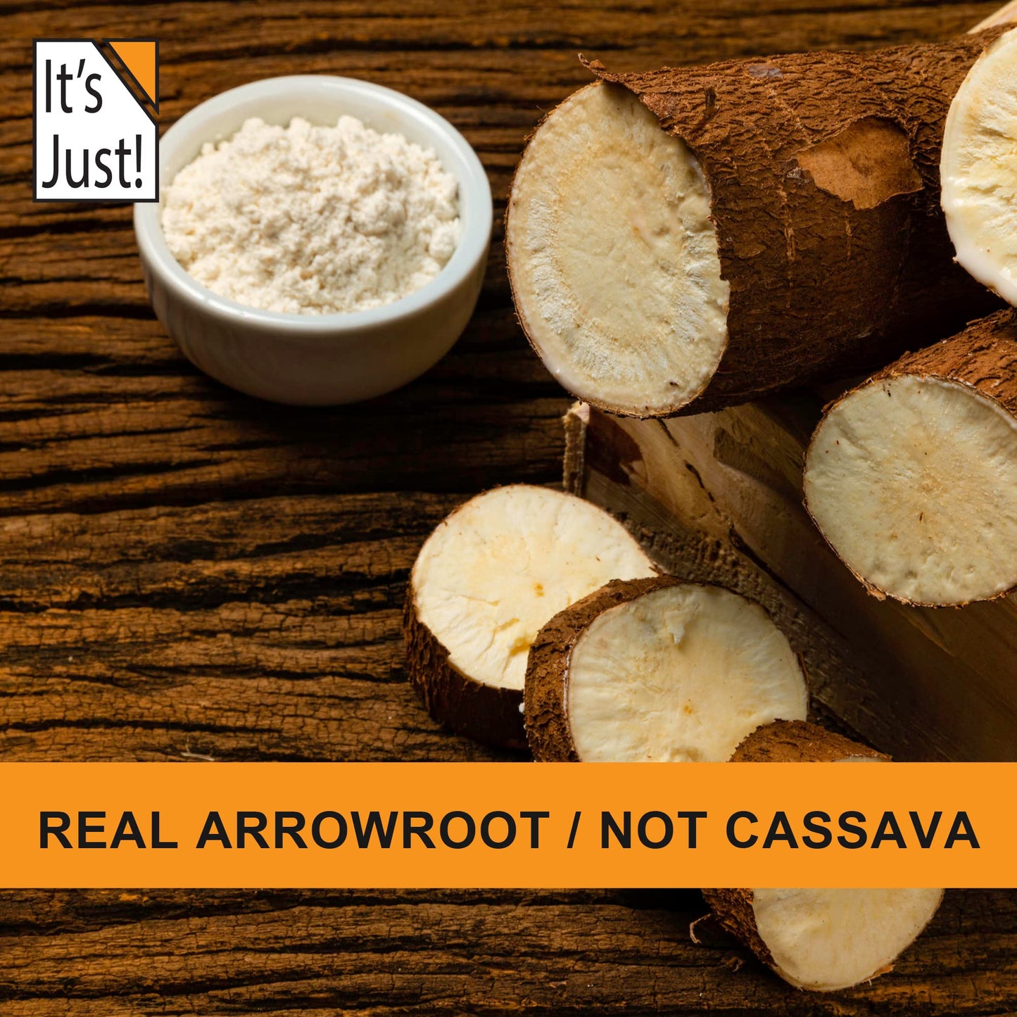 It'S Just - Arrowroot Powder, Natural Thickener, Non-Gmo, Cornstarch Substitute