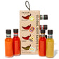 Thoughtfully Gourmet, Global Hot Sauce Gift Set, Internationally Inspired Flavors Include Puerto Rican Mango Habanero, Mexican Style Hot Sauce & More, Set Of 4