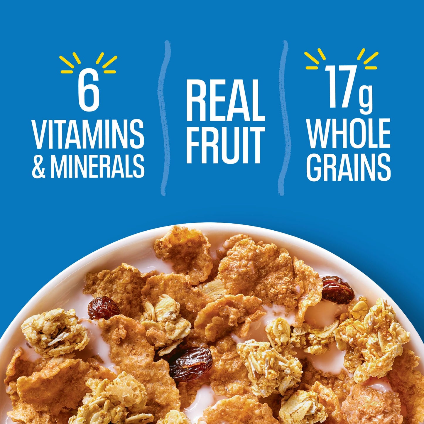 Kelloggs Raisin Bran Crunch Breakfast Cereal, Good Source of Fiber, Giant Size, 24.5 oz