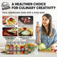 Low Sodium Salad Dressing, 6Pk Six Different Flavors Vegan Salad Dressing Option, Balsamic Vinaigrette Dressing, Avocado Ranch D