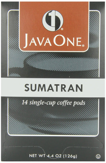 Java One Sumatra Coffee, 14-Count Pods (Pack Of 6)