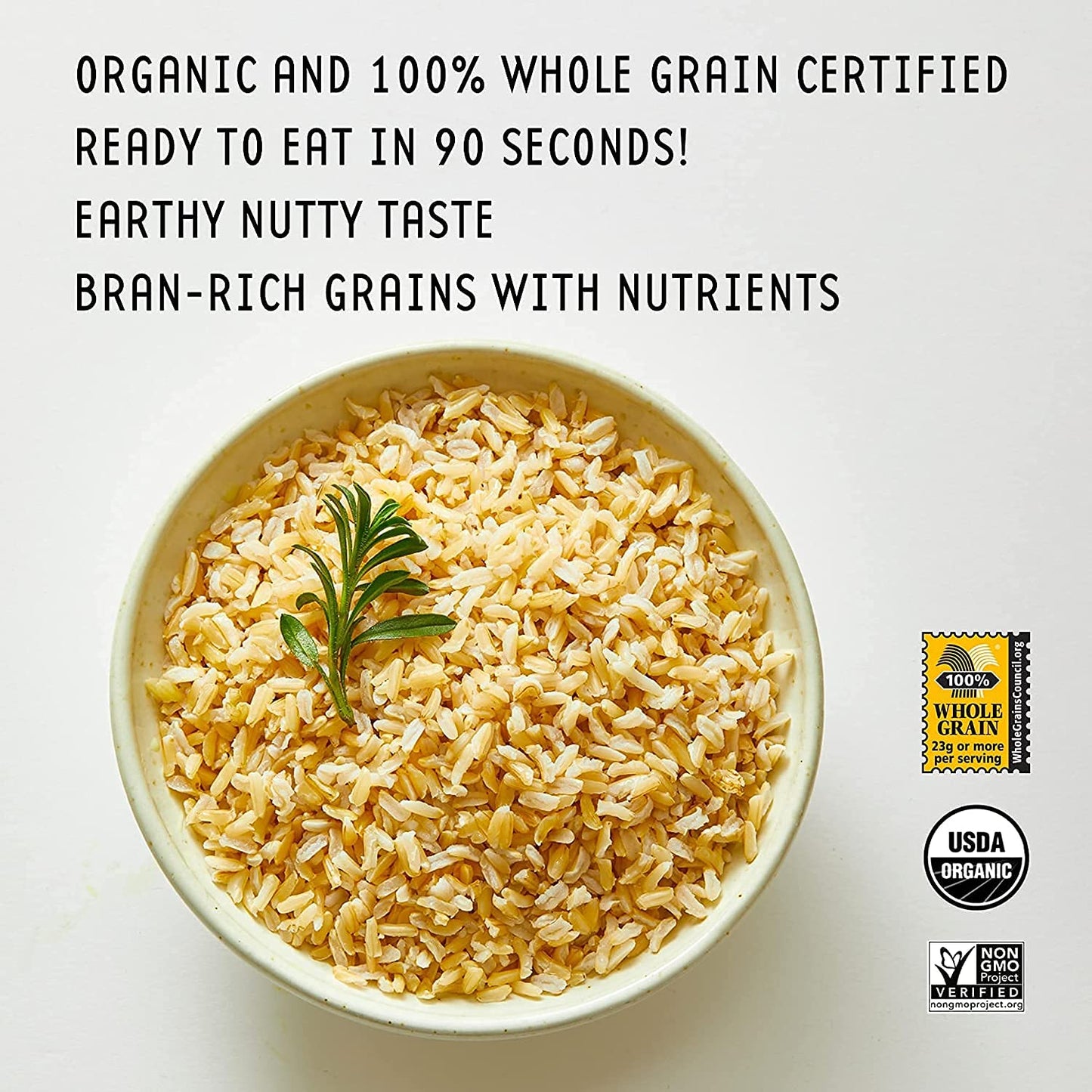 Maya Kaimal Organic Basmati Rice, Fully Cooked, Vegan, Gluten Free, 8.5 Ounce (Pack of 3)