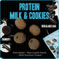 My Cookie Dealer Protein Cookies, Crunchy Milk & Cookies, 25g Protein, 6 Pack, Vegan, Individually Wrapped Snacks