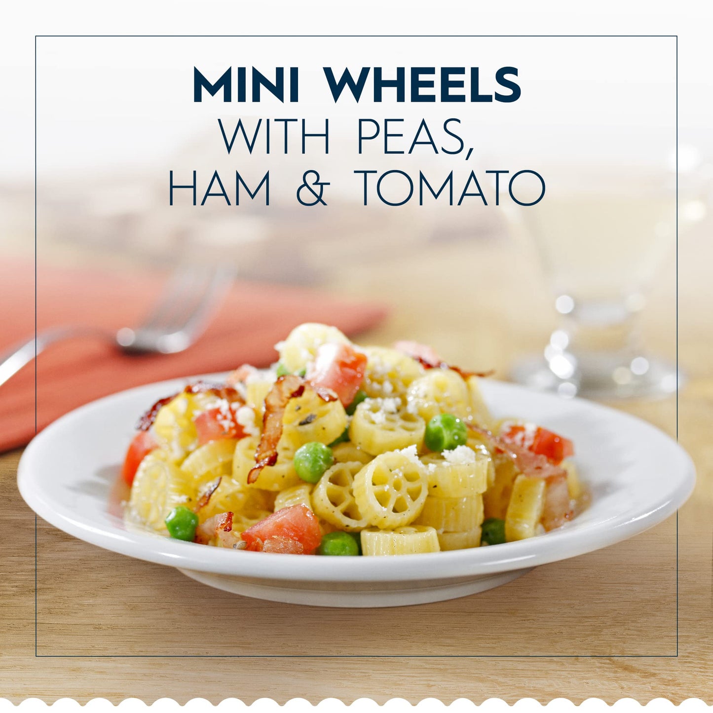 Barilla Mini Wheels Pasta, 16 Oz. Box (Pack Of 12) - Non-Gmo Pasta Made With Durum Wheat Semolina - Kosher Certified Pasta