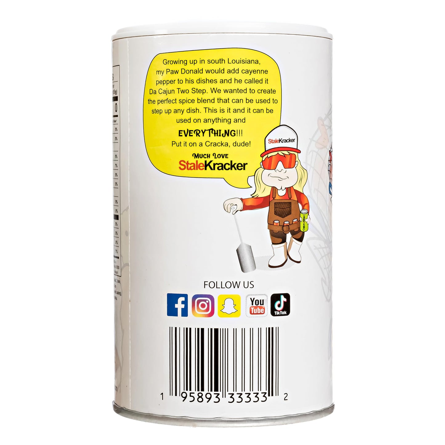 Cajun Two Step Cajun Seasoning By Stalekracker Variety Bundle - 2 Pck, Original & Fire Spice Blends For Authentic Creole Louisia