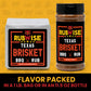 Five Star Seasonings BBQ Brisket Rub, Smoky & Savory Flavor, 16 Ounce