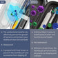 Yinke Hard Travel Case For Oral-B/Oral-B Pro 1000 1500 5000 7000 6000 9600 Smartseries/Philips Sonicare 4100 6100 5100 6500 7500
