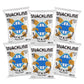 Snacklins Plant Based Crisps Sea Salt & Vinegar - Gluten Free, Grain Free, 100% Kosher, Vegan Healthy Snacks, Crunchy Puffed Sna