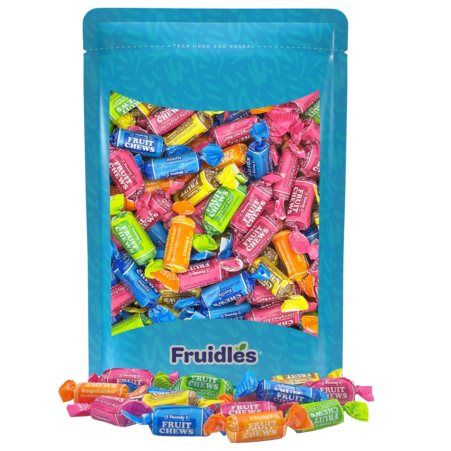 Fruidles Tootsie Roll Variety Pack, Peanut-Free, Gluten-Free, Kosher, 140 Count (1 Pound)