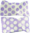 Party Sweets Big Dots Lavender Buttermints By Hospitality Mints, Appx 300 Mints, 7-Ounce Bags (Pack Of 6), White