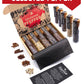 Pepper Gift Set – 5 Exotic Spices World S – Mens Stocking Stuffers For Men, Gift Sets For Dad, Gourmet Food Christmas Box For Him, Present Basket - Timber Taste®