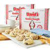 Davids Cookies Cookies and Cream and Lemon Blueberry Decadent Cookie Dough Ready to Bake Frozen Variety Pack with Chocolate Coo