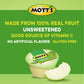 Mott'S No Sugar Added Granny Smith Applesauce, 3.9 Oz Cups, 72 Count (12 Packs Of 6), Good Source Of Vitamin C, No Artificial Fl