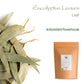 Valley of Tea Eucalyptus Organic Loose Tea Leaves - 100g (3.5 oz) - Herbal, Soft and Throat Coating