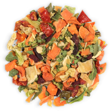 Garden Deluxe Vegetable Soup Mix By Its Delish, 1 Lb Bulk Bag | 16 Natural Dehydrated Vegetables For Ramen Noodles, Soup Greens