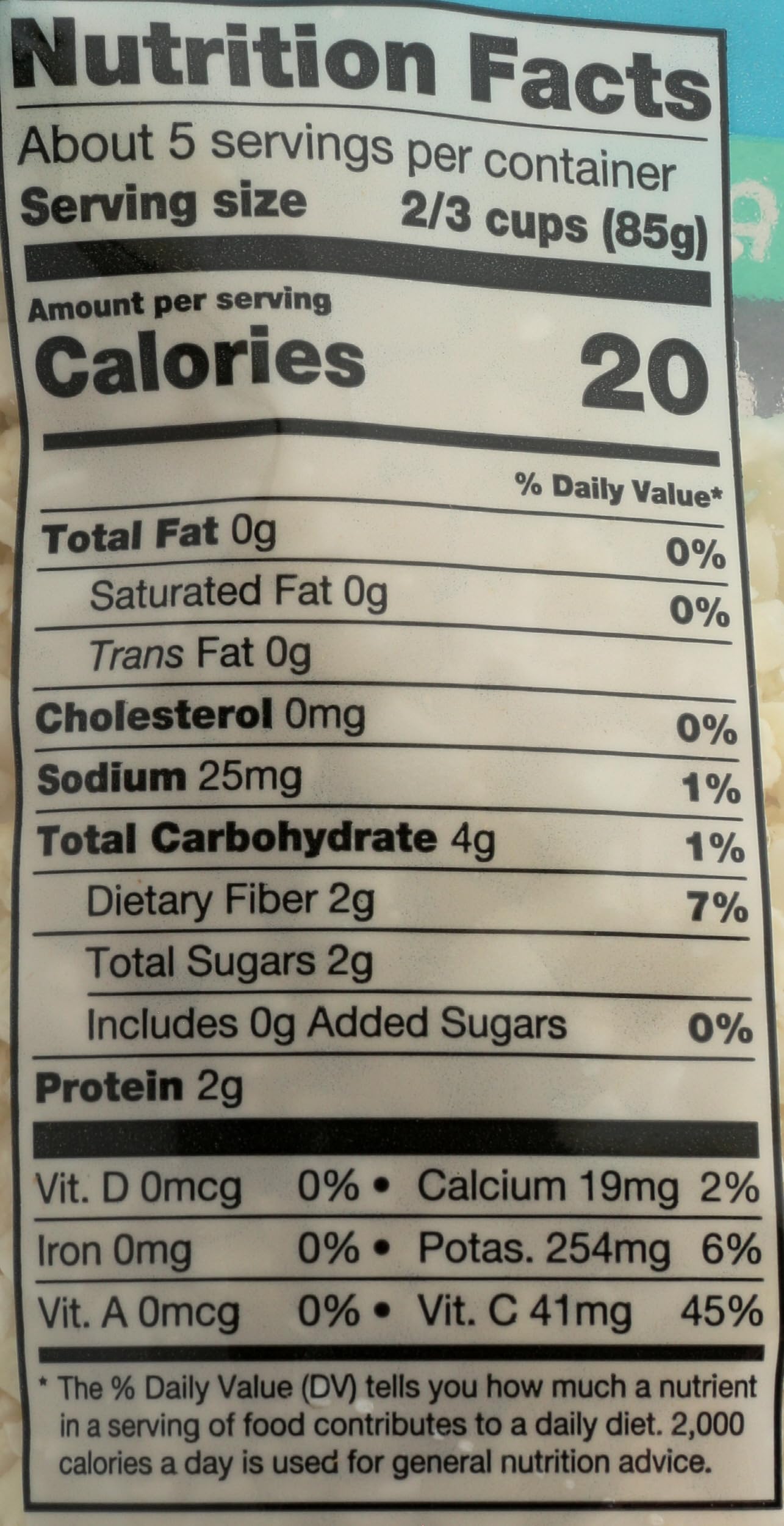 365 by Whole Foods Market, Organic Riced Cauliflower, 16 oz bag