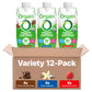 Orgain Organic Nutritional Protein Shake  16g Grass Fed Whey Protein  Meal Replacement  20 Vitamins & Minerals  Fruits & Vegetables  Variety Pack  Chocolate  Vanilla  Strawberry  11 Fl Oz (12 Pack)